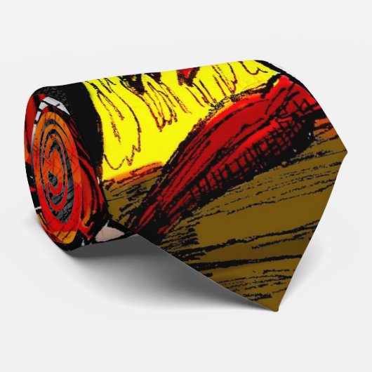 Dood en slijm stropdas (Opgerold)