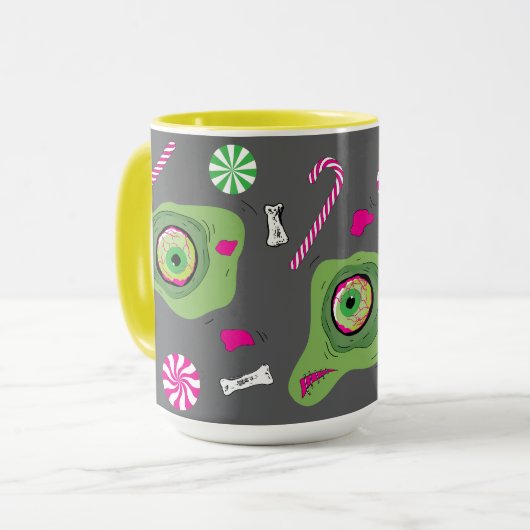 Dood en Snoep! Mok (Voorkant links)