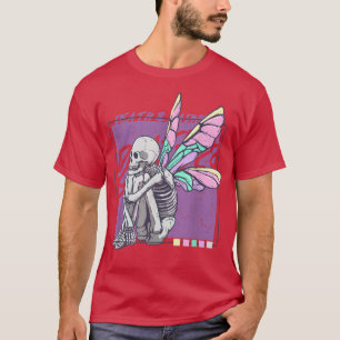 Dood en verdriet Gothic Fairy Grunge Aesthetische  T-shirt