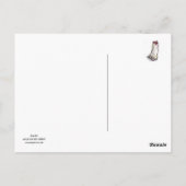 Dood End Zombie Hoard dark horror Art Briefkaart (Achterkant)