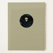 Dood  Gothische illustratie met Jouw naam Planner (Achterkant)