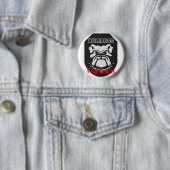 Dood hart Novel-knoppen Ronde Button 5,7 Cm (In situ)