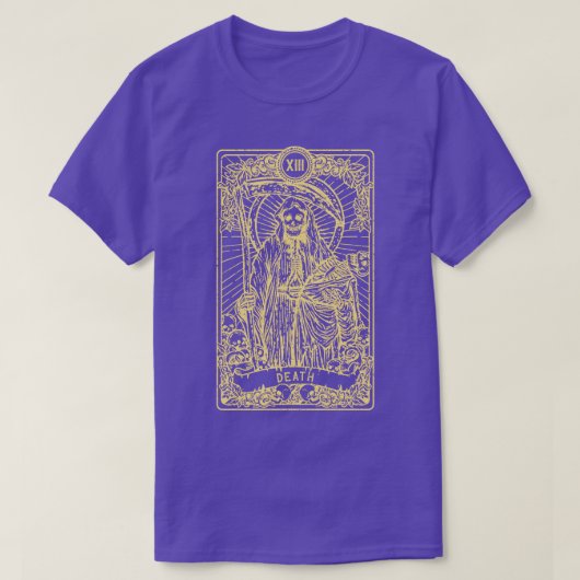 Dood I Satanic Tarot I Fortune Teller T-shirt (Design voorkant)