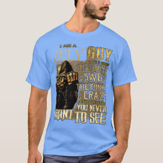 Dood Ik ben een juliman Ik heb 3 kanten De stille T-shirt