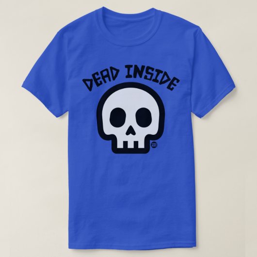DOOD IN DE INSIDE T-SHIRT (Design voorkant)