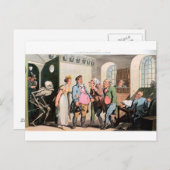 Dood in het briefkaart van het Hof (Voorkant / Achterkant)