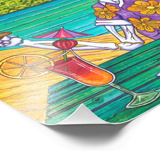 Dood in het paradijs Art Print Foto Afdruk (Hoek)