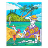 Dood in het paradijs Art Print Foto Afdruk (Voorkant)