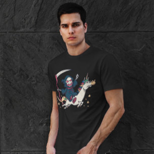 Dood in Unicorn Cartoon T-shirt