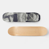 Dood in zeewierder, donker gotisch decennium persoonlijk skateboard (Horizontaal)