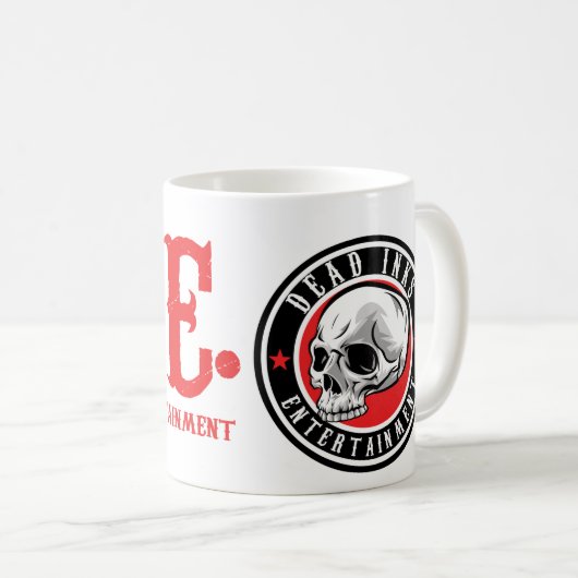 Dood Inkt Koffie Mok! Koffiemok (Voorkant rechts)