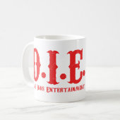 Dood Inkt Koffie Mok! Koffiemok (Voorkant links)