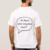 Dood is mijn belastingstrategie t-shirt (Achterkant)