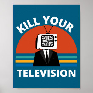 Dood je Tele nepnieuws mediagrainwash Poster