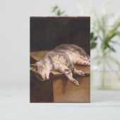 Dood kattehuis (Théodore Géricault) Kaart (Staand voorkant)