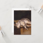 Dood kattehuis (Théodore Géricault) Kaart (Voorkant / Achterkant in situ)