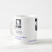 Dood Lawyer™ Strafverdediging advocaat Mok koffie (Voorkant links)