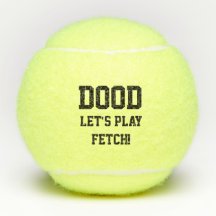 "Dood Let's Play Fetch" Pet Dog Cat Speelgoed Blac