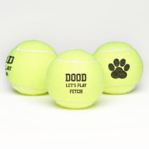 "Dood Let's Play Fetch" Pet Dog Cat Speelgoed Blac
