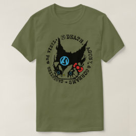 Dood, Lijden, Schreeuwen & Cassettes en Vinyl T-shirt