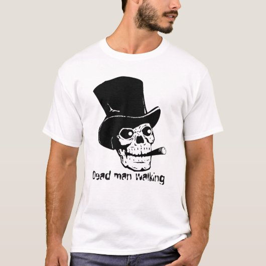 Dood man lopen t-shirt (Voorkant)