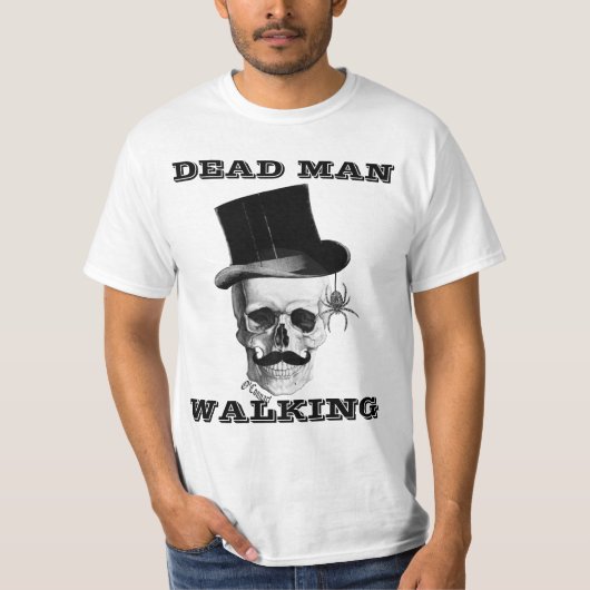 Dood man lopen t-shirt (Voorkant)