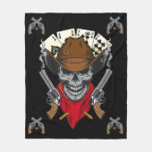 Dood Man met handtas Fleece Deken (Voorkant)