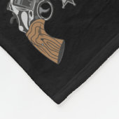 Dood Man met handtas Fleece Deken (Hoek)