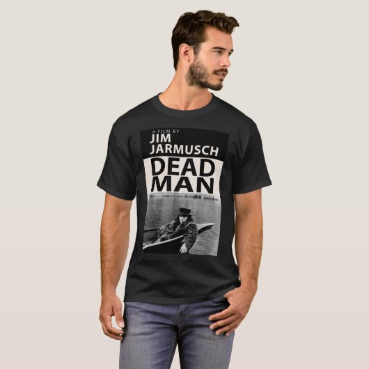 Dood Man Poster Klassieke T-Shirt (Voorkant volledig)