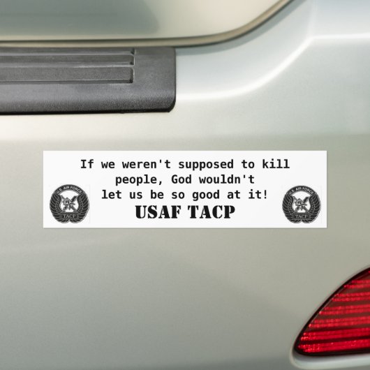 Dood mensen bloemen bumpersticker (Op auto)
