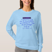 DOOD MET DIGNITEIT T-SHIRT (Voorkant)