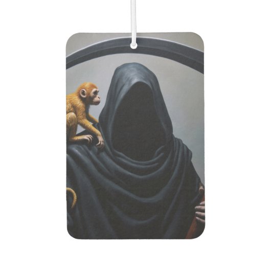 Dood met een aap luchtverfrisser (Voorkant)