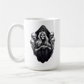 Dood met schedels koffiemok (Links)