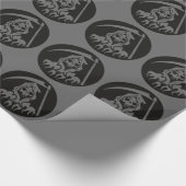 Dood met Scythe Cadeaupapier (Hoek)