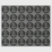 Dood met Scythe Cadeaupapier (Vlak)