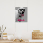 Dood met zonnebril, ontspan poster (Keuken)