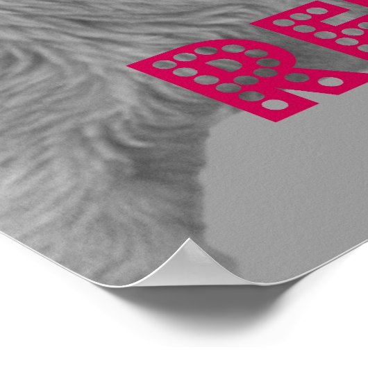 Dood met zonnebril, ontspan poster (Hoek)