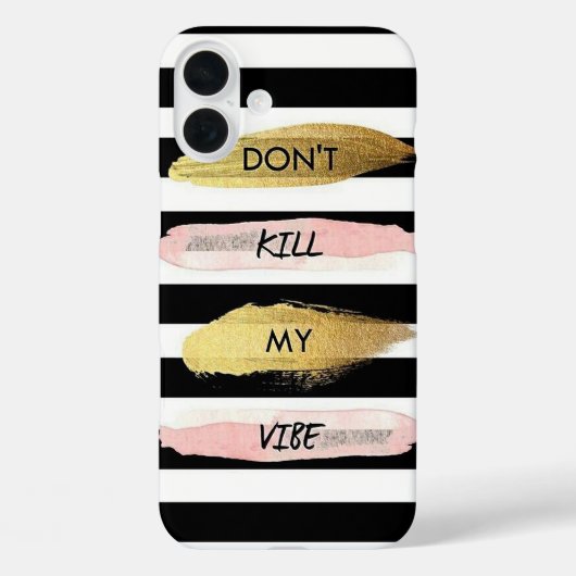 Dood mijn vibe niet Case-Mate iPhone case (Achterkant)