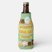 Dood mijn vibe niet! flesjeskoeler (Fles Voorkant)