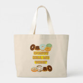 Dood mijn vibe niet! grote tote bag (Achterkant)