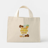 Dood mijn vibe niet! mini tote bag (Achterkant)