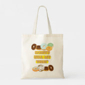 Dood mijn vibe niet! tote bag (Achterkant)