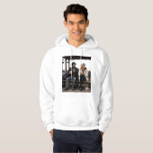 “Dood Mist Nooit Koffie ☕💀” Hoodie (Voorkant volledig)
