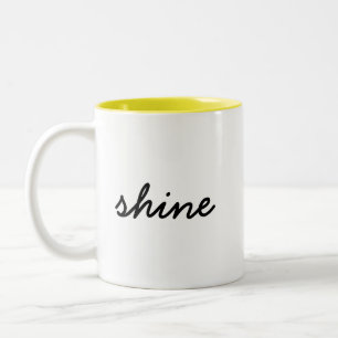 Dood moderne minimalistische trendy stijlvolle urb tweekleurige koffiemok