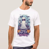 Dood moe maar nog steeds spookachtig - Grappig Sch T-shirt (Voorkant)