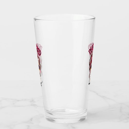 Dood moe mam leven skelet messy bun bandana glas (Links)