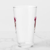 Dood moe mam leven skelet messy bun bandana glas (Rechts)