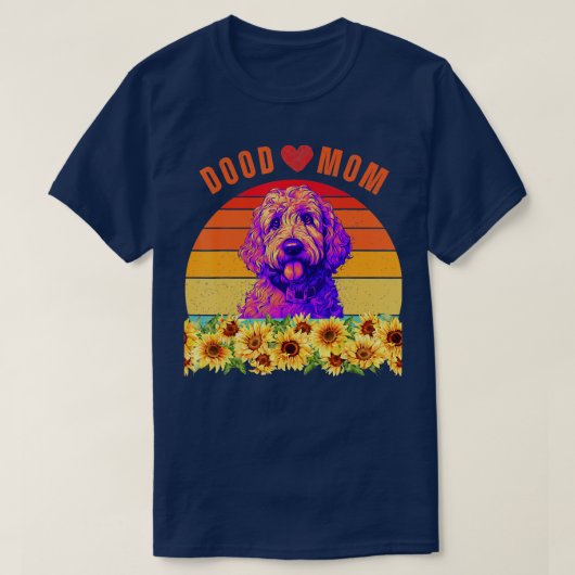 Dood Moeder zonnebloem  T-shirt (Design voorkant)