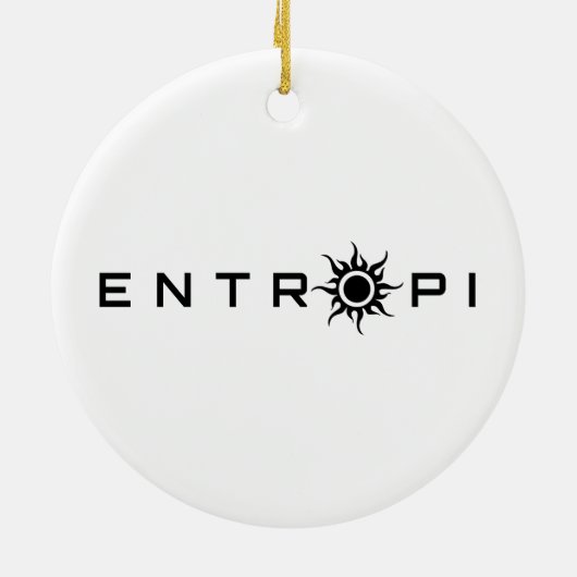 Dood Mole kerstversiering Keramisch Ornament (Achterkant)