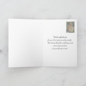 Dood of sympathie -- Butterfly Bedankkaart (Binnen)